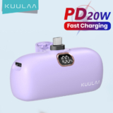 מיני פאואר בנק נייד קואלה KUULAA Mini Power Bank 5000mAh PowerBank QC PD